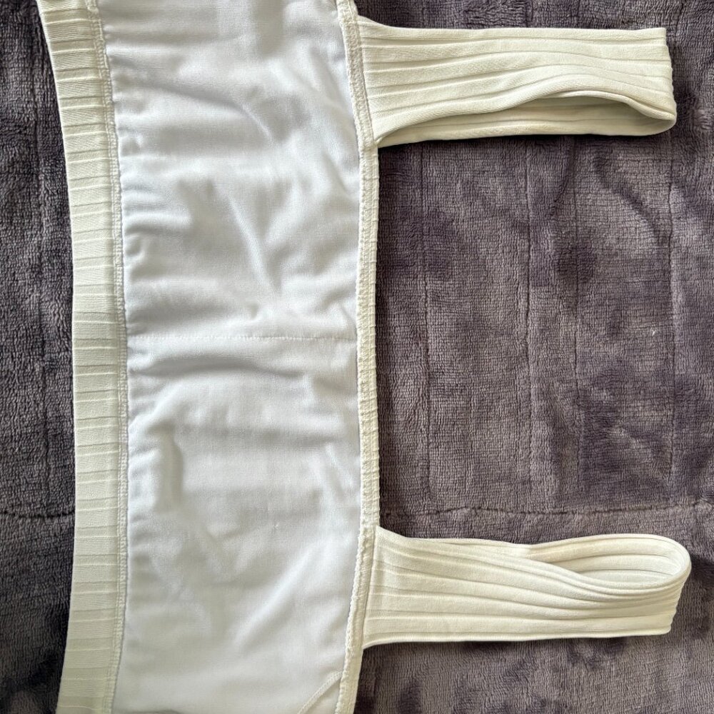 Billabong Cream Ribbed Bikini Set M - Picture 2 of 13